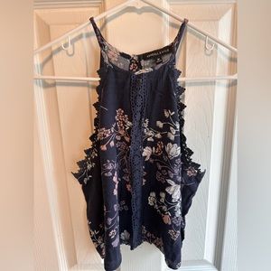 Kendall and Kylie High-neck Cropped Tank